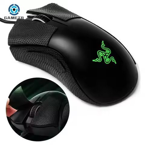 Mouse Anti-Slip Sticker Mouse Grip Tape Skate Handmade Sticker Non Slip Suck Sweat For Razer DeathAd