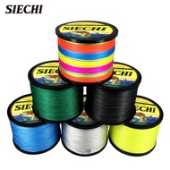 Braided Fishing Line Braided Lines SIECHI Strong 500M 4 Strand Weaves PE Braided Fishing Line Multif