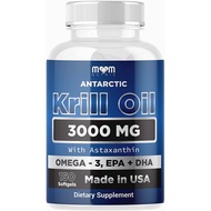 MOM NUTRIX Antarctic Krill Oil 3000 mg. 150 softgels