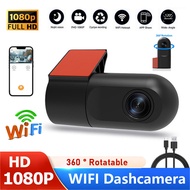 Wifi HD 1080P 360 Độ Xoay DVR cho xe hơi Dash Cam ghi lặp lại DVR cho xe hơi nhìn trong đêm Cam DVR 