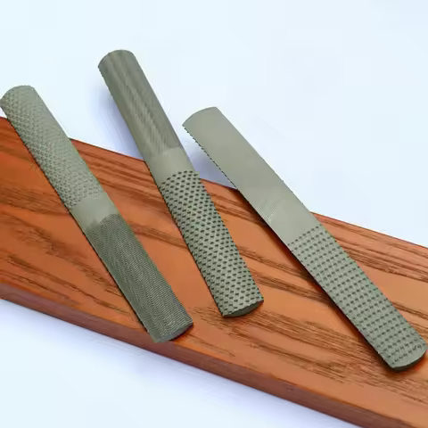 4 Way Wood Rasp File Four in one High-carbon Steel Multi-Function Woodworking File for Grinding Wood