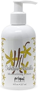 Primal Elements Hand and Body Cream Shea Butter Lotion, Tahitian Vanilla, 8 Ounce
