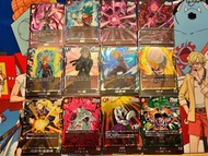 龍珠Dragon Ball Card Game閃卡  FB01 SR 1套12張  $100 FB02 SR 1套12張  $100 FB03 SR 1套12張  $100 全要$250
