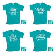 Baju Jersey Family Day - Emerald