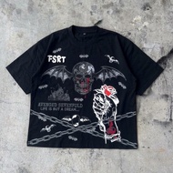 T Shirt A7X BLACK 20s Fosarte T-Shirt/