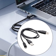 Doublebuy USB A Male to Mini B Splitter Cord USB Connectors Durability HDD Date Cable