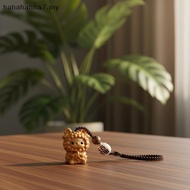 hahahahha7 2027 Zodiac Sheep Wood Carving Whimsical Decor for Festive Chinese New Year Celebrations 