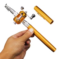Short Mini Full Rod Small Micrometer Drum Fishing Rod Fishing Reel Suit Primary1/1.4/1.6Micrometer D