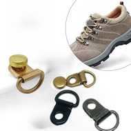 M & K | 1/5pcs DIY Shoe Bag Transformation D-Ring Buckle Replacement Upgrade Old Shoelace Buckle Met