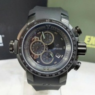 Expedition E6335 / E 6335 Mc Airborne Allblack Jam Tangan Rubber Strap
