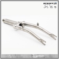 Aceoffix Titanium Front Fork for 3sixty Pikes Trifold Folding Bike