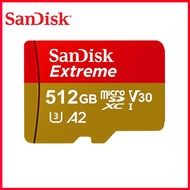 Sandisk การ์ดหน่วยความจํา 128GB 256GB 512GB Micro SD Class10 UHS-1 SD Card