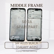 MIDDLE FRAME/ SAMSUNG A025 BLACK LCD MIDDLE FRAME (GALAXY A02S)