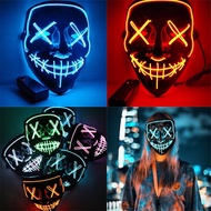 Mặt nạ hoá trang hacker đèn led / mặt nạ hacker cosplay