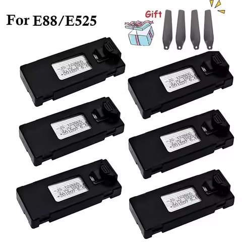 3.7V 1800Mah RC Drone Battery Accessory For E88 E88PRO Ls-E525 E525 PRO Mini Uav Drone Battery Speci