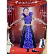 princess of star halloween costume for kids, 6yrs to 12yrs old