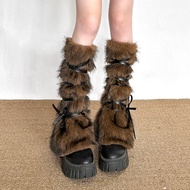 Kliou Casual Stockings Fluffy Straight Entangle Thin Rope Fashion Women Korean Hot Chick Versatile S