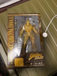 Jojo  奇妙冒險 Medicos 超像可動 The World Ver. Clear & Gold 承太郎/Dio