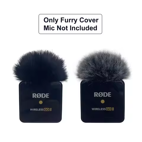 Blue Mantis Dead Cat Universal Lavalier Microphone Furry Windscreen Fur Windshield Pop Filter For Ro