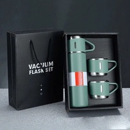 500ml thermos bottle with 2 cups - Keeps heat up to 12 hours, convenient to carry