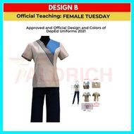 Teacher's Uniform fabric Set(mondayOrig)(Tuesday,Wednesday,Thursday-Alternative)