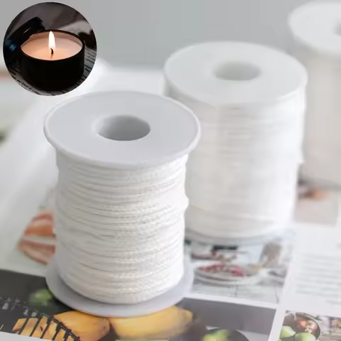 61m Cotton Candle Wick Candlestick Smokeless Aromatherapy Candle Thread Hand Made Aromatic Candle Ma