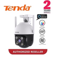 TENDA CH7-WCA 4MP OUTDOOR WI-FI PAN/TILT CAMERA AI SMART FULL COLOR TENDA CH7