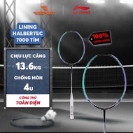 Genuine Lining Halbertec 7000 Purple Badminton Racket - Outstanding, Speed, Flexible, Anti-Vibration