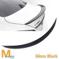 For Mercedes-Benz C-Class W205 4Door Sedan C63 C43 Style Rear Spoiler C180 C200 C260 Rear Spoiler Tr