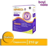 Ed May 2025 Nephrisol D Cappuccino 210 gr Dialysis Kidney Milk Free Bubble+Box