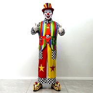 High-End Clown Costume Masquerade Party Performance Costume Performance Costume Style Adult Clown Cl