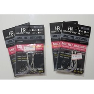HR GLITTER ASSIST HOOKS FOR MICRO JIGGING MJT-10