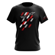C13 BAJU MOTOR RIDE ALPAN DESIGN RACING SUPERBIKE RARE KAIN COTTON