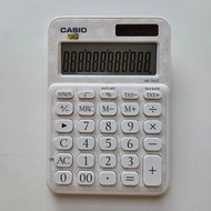 MS-20UC-JWE CASIO 的首款電子桌上型計算機計數機 60 週年 日式白色竹紋
