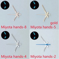 LY Watch Hands C3 Blue green light Luminous Hands for Miyota 8285 Movement Watch Parts Replacement P