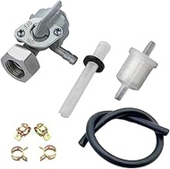 Generator Petcock Fuel Gas Tank Switch Shut Off Valve Fuel Hose and fuel filter for Predator 8750 65