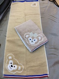 日本帶回達菲熊毛巾一條