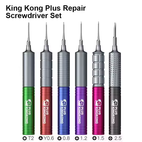 MECHANIC KINGKONG PLUS Screwdriver Set High Hardness Convex Cross Torx Pentalobe Phillips For Phone 