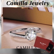 Camilla Jewelry Jewelry Gold Pawnable Sale/Moissanite Diamonds With Certificate/Engagement Ring For 