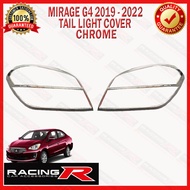 Mitsubishi Mirage G4 Sedan 2019 to 2025 Tail Light Garnish Cover Chrome 2020 2021 2022 2023 2024 202