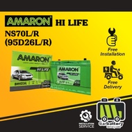 [Installation Provided] Amaron Hi Life NS70L NS70R 95D26L/R Car Battery Bateri Kereta Toyota Vellfir