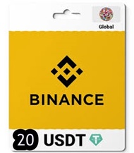Binance Card USDT 20 usdt Binance Global USDT USDC Gift Card $20