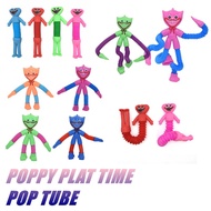 Huggy Wuggy Poppy Colorful Plastic Pop Tube Coil Children'S Creative Magical Toy Huggy Wuggy Poppy P