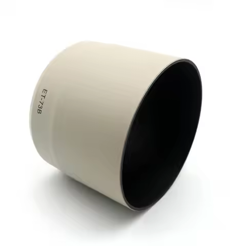 ET-73B for Canon EF 70-300mm F4-5.6 L IS USM White Lens Hood Shade Replace Canon ET73B