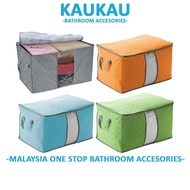 KAUKAU 65L Large Storage Bag Box For Clothes Shirt Towel Quilt Laundry Pillows Comforter Plus Size C