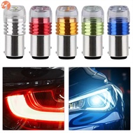 1 Pc Car Tail Brake Light Strobe Flashing LED Lamp Motorcycle Warning Light Bulb Red Stronger Light 12V LED Rear Taillight YK