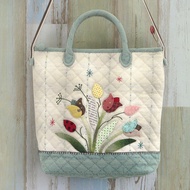 [Direct from JAPAN] Craft Shibata Akemi happiness mood mutter about the patchwork bag &amp;amp  pouch Tulip shoulderposhett