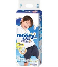 (低至$105)MOONY - 日本紙尿褲加加大碼 PXXL26片(13~28kg 男嬰用)