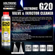 [CHÍNH HÃNG] Phụ gia xăng Vệ sinh kim phun buồng đốt VOLTRONIC G20 1L CHÍNH HÃNG