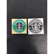 StarBucks Coffee Sticker Cutting Overlapping/Reflective